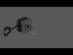 Nema 17 υβριδική Stepper μηχανή 2 φάση 4 υψηλή ροπή 42MM καλωδίων 12VDC για τους τρισδιάστατους εκτυπωτές