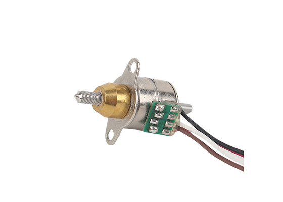 Stepper γραμμικών μηχανών 5VDC μικροϋπολογιστών RoHS αιχμάλωτη μηχανή με τον άξονα 10mm βιδών υποδιαίρεση βιδών