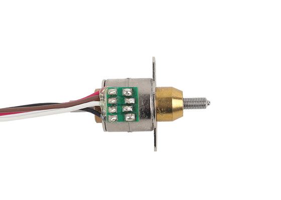 Stepper γραμμικών μηχανών 5VDC μικροϋπολογιστών RoHS αιχμάλωτη μηχανή με τον άξονα 10mm βιδών υποδιαίρεση βιδών