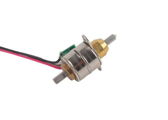 Stepper γραμμικών μηχανών 5VDC μικροϋπολογιστών RoHS αιχμάλωτη μηχανή με τον άξονα 10mm βιδών υποδιαίρεση βιδών
