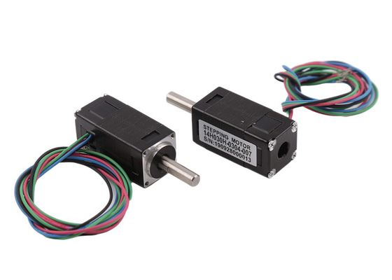 Υβριδική Stepper 1,8 βαθμού μηχανή 14mm μικροϋπολογιστής 2 άξονας 6.6V διαμέτρων Δ φάσης