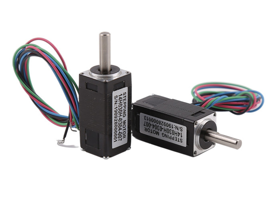 Υβριδική Stepper 1,8 βαθμού μηχανή 14mm μικροϋπολογιστής 2 άξονας 6.6V διαμέτρων Δ φάσης