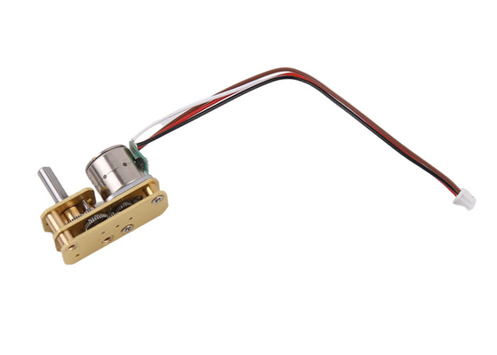 VSM10-817G συνδεμένη Stepper μηχανή 2 φάσεις με το οριζόντιο κιβώτιο ταχυτήτων 10*24 χιλ.