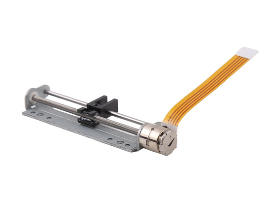 VSM10152 10mm stepper ολισθαινόντων ρυθμιστών βιδών μολύβδου τετρ.μέτρου διαμέτρων POM γραμμική μηχανή με 4 καρφίτσες FPC