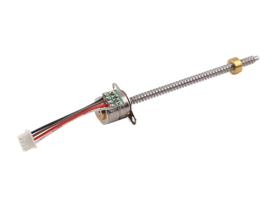 5V Stepper ΣΥΝΕΧΩΝ μικροϋπολογιστών μηχανή 10mm Stepper βιδών 2 φάσης γραμμική μηχανή