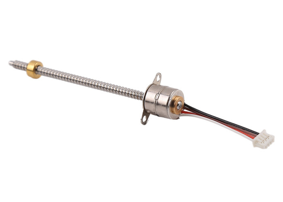 5V Stepper ΣΥΝΕΧΩΝ μικροϋπολογιστών μηχανή 10mm Stepper βιδών 2 φάσης γραμμική μηχανή