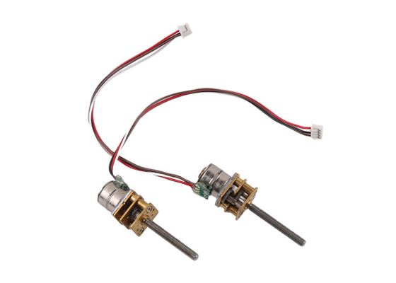 Stepper διαμέτρων 10mm συνδεμένη μικροϋπολογιστής μηχανή με το διευθετήσιμο άξονα βιδών μολύβδου μ3