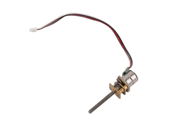 Stepper διαμέτρων 10mm συνδεμένη μικροϋπολογιστής μηχανή με το διευθετήσιμο άξονα βιδών μολύβδου μ3