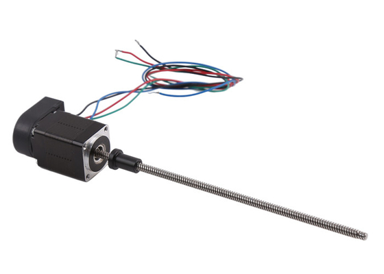 NEMA 8 υβριδική stepper μηχανή 1,8 βαθμός με την τραπεζοειδείς βίδα και τον κωδικοποιητή οδηγών Tr3.5
