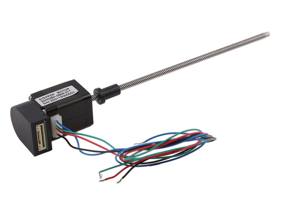 NEMA 8 υβριδική stepper μηχανή 1,8 βαθμός με την τραπεζοειδείς βίδα και τον κωδικοποιητή οδηγών Tr3.5