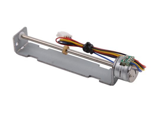 8V μικρή stepper ολισθαινόντων ρυθμιστών μηχανή 15mm τραπεζοειδής βίδα με το εξαγωνικό καρύδι