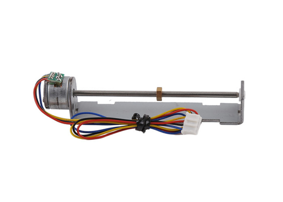 8V μικρή stepper ολισθαινόντων ρυθμιστών μηχανή 15mm τραπεζοειδής βίδα με το εξαγωνικό καρύδι