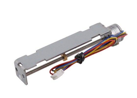 8V μικρή stepper ολισθαινόντων ρυθμιστών μηχανή 15mm τραπεζοειδής βίδα με το εξαγωνικό καρύδι