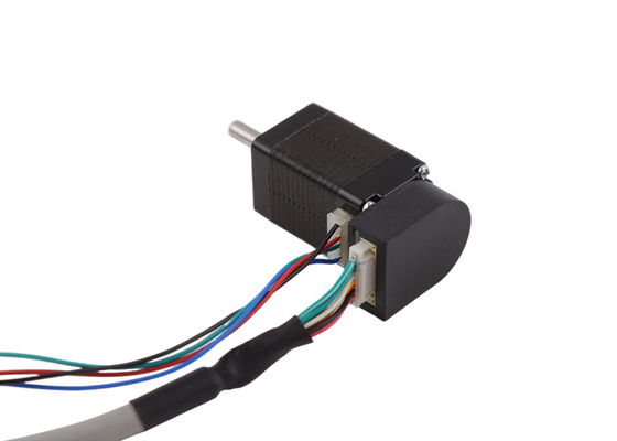 Stepper NEMA 11 28mm μηχανή γωνία βημάτων 1,8 βαθμού με τον οπτικό κωδικοποιητή υψηλής ανάλυσης