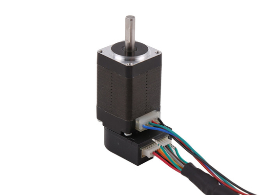 Stepper NEMA 11 28mm μηχανή γωνία βημάτων 1,8 βαθμού με τον οπτικό κωδικοποιητή υψηλής ανάλυσης