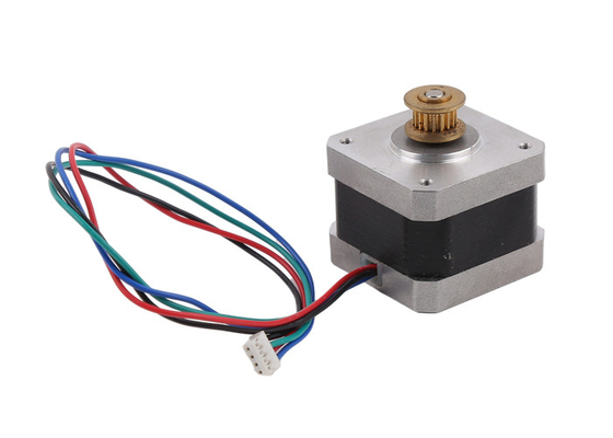 NEMA 17 42mm υβριδική Stepper μηχανή 3.3KG*Cm γωνία βημάτων 0.9° με το εργαλείο ορείχαλκου