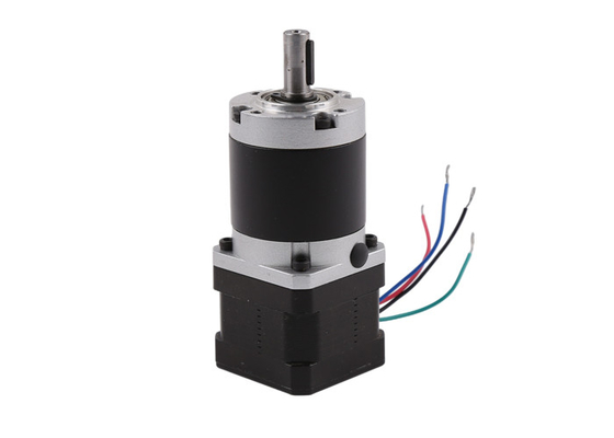 Συνδεμένη υβρίδιο Stepper μηχανή 42mm Nema 17 υψηλή Stepper ροπής μηχανή με τον πλανητικό μειωτή εργαλείων