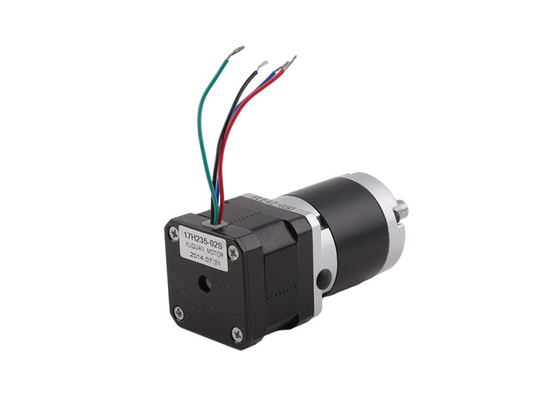 Συνδεμένη υβρίδιο Stepper μηχανή 42mm Nema 17 υψηλή Stepper ροπής μηχανή με τον πλανητικό μειωτή εργαλείων