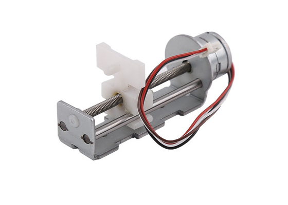stepper βιδών μικροϋπολογιστών 15mm γραμμική μηχανή βημάτων μηχανών 5VDC ηλεκτρική με το υποστήριγμα