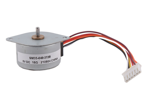 4 Unipolar Stepper φάσης μηχανή 6 καλώδιο 35mm Stepper μόνιμος τύπος μαγνητών μηχανών