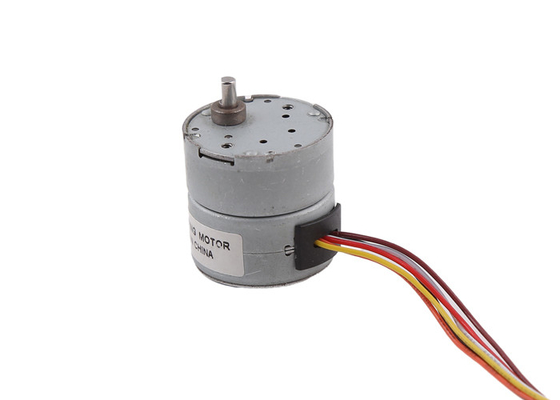 Γωνία 25mm βημάτων 7,5 βαθμού μόνιμη Stepper μαγνητών μηχανή με το κιβώτιο ταχυτήτων