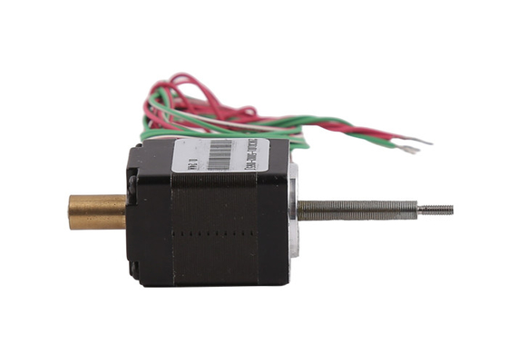 NEMA 8 20mm υβριδική Stepper μηχανή 1,8 γωνία βημάτων με το τρέξιμο μέσω του άξονα βιδών μολύβδου