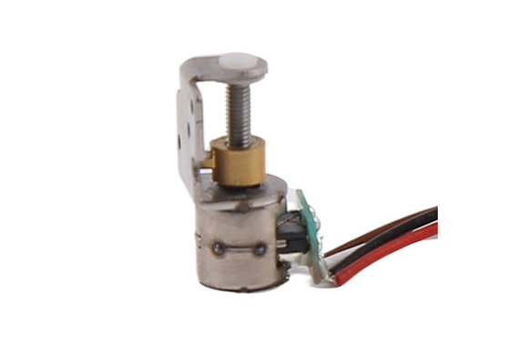 Μικρή Stepper ολισθαινόντων ρυθμιστών μηχανή 4.6VDC 6mm μικροσκοπική γραμμική μηχανή