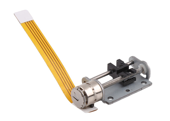 Ακρίβεια 8mm Stepper ολισθαινόντων ρυθμιστών μικροϋπολογιστών Dia μηχανή 22mm ολισθαίνων ρυθμιστής χαλκού μήκους με το υποστήριγμα γραμμικό