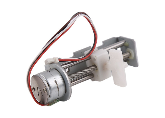 5V συνεχές ρεύμα 15mm γραμμική Stepper μικροϋπολογιστών μηχανή με το υποστήριγμα ολισθαινόντων ρυθμιστών βιδών