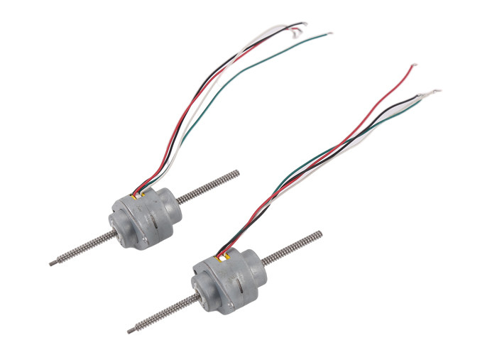 Μικροσκοπική Stepper μηχανή 7,5 βαθμός 25mm μη αιχμάλωτος με το τρέξιμο μέσω της βίδας μολύβδου
