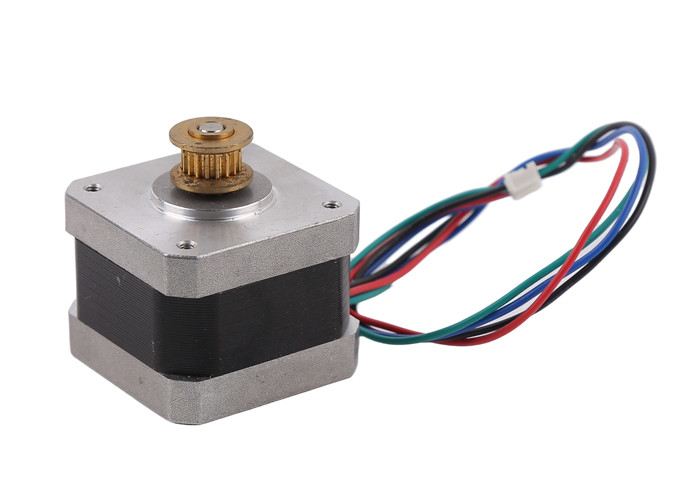NEMA 17 42mm υβριδική Stepper μηχανή 3.3KG*Cm γωνία βημάτων 0.9° με το εργαλείο ορείχαλκου