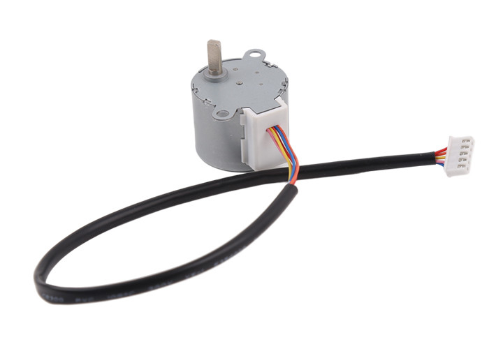 συνδεμένη Stepper 35mm 35BYJ412P μηχανή 3,75 βαθμοί γωνίας βημάτων με το κιβώτιο ταχυτήτων 42.5:1