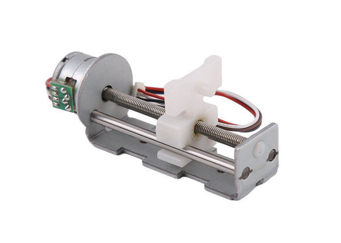 5V συνεχές ρεύμα 15mm γραμμική Stepper μικροϋπολογιστών μηχανή με το υποστήριγμα ολισθαινόντων ρυθμιστών βιδών